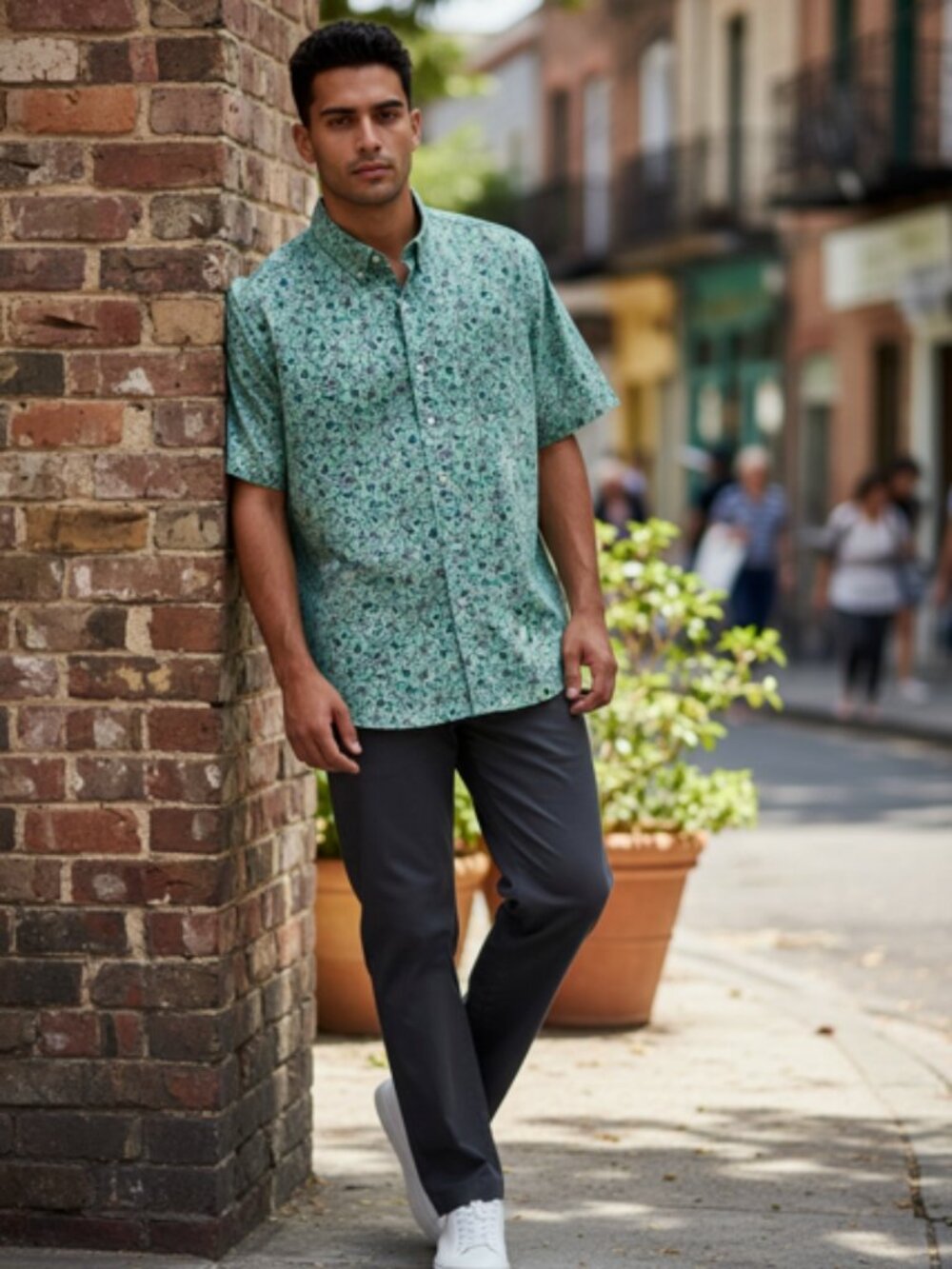 REYN SPOONER Tailored Hawaiian Men's Button Down Shirt